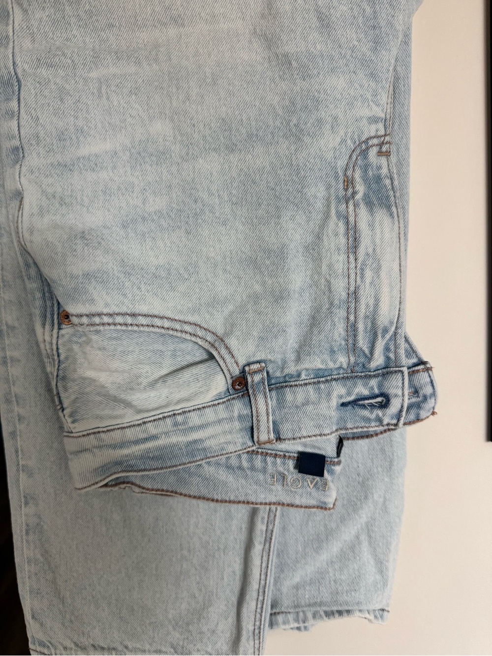 American Eagle Outfitters Light Blue Relaxed Men's Jeans
